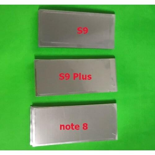 100pcs New Phone Factory Screen Protector Back Cover Transparent Film For Samsung Galaxy Note 8 9 S8 S9 S10E S10 Plus Note 10