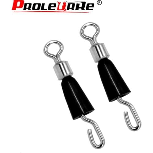 20pcs/lot fishing tackle Ceremony Rolling Rotation clamp Fastener hook and line Steel Pipe Stretch Fishing Accessories PR-217