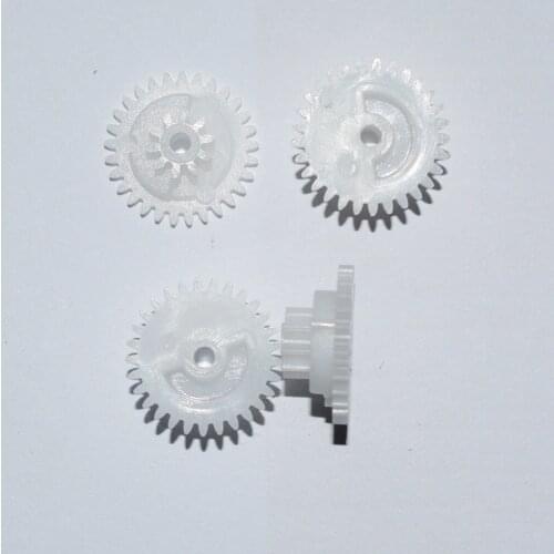 29102B Plastic Double-deck Motor Clutch Gear 29+10 Tooth Toy Fittings Scientific and Technological Model Fittings