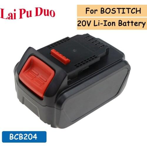 3000mAh 4000mAh 5000mAh Electrical Tools For BOSTITCH 20V Lithium Battery, LBXR20 DCB200 BCB204 Electric Nailer