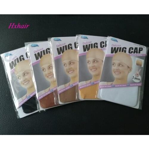 36pcs No.4 New Deluxe Wig Cap Stretchable Elastic Hair Net Snood Wig Cap Hairnet Hair Mesh