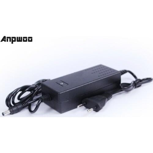 ANPWOO EU US Cord Optional 12V 5A 60W Power Adapter for CCTV Camera Power Supply Charger for Security System