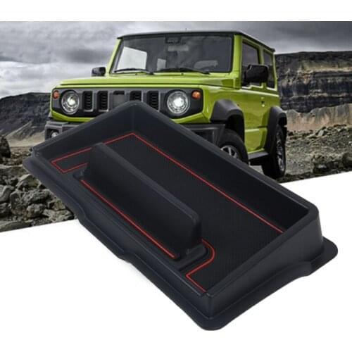 Car Interior Dashboard Storage Box Tray Holder Dustproof Waterproof For Suzuki Jimny 2020 2021 Car Styling Accessories