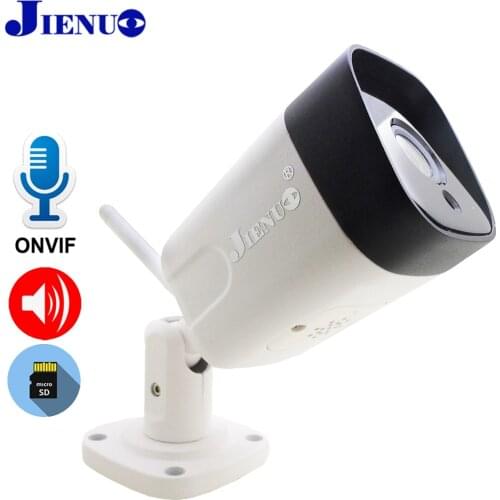 JIENUO IP Camera Wifi 1080P Two-Way Audio Cctv Security Surveillance Outdoor Waterproof 2MP Wireless Onvif Audio HD Home Camera