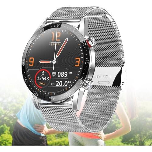 Newest Sport Fitness SmartWatch Bluetooth Call Push Message IP68 Waterproof ECG+PPG Heart Rate Blood Pressure Smart watch VS L11