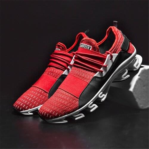 2020 new breathable low-top blade warrior running shoes wear-resistant mens casual shoes outdoor sports stroll non-slip