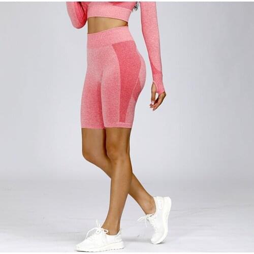 2020 autumn and winter new products GYM sports fitness seamless shorts yoga pants women