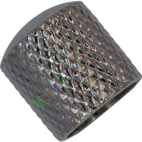 Wholesale and retail 5pc 18mm Silver knob Guitar tube potentiometer cap LP Volume Tone audio parts free shipping