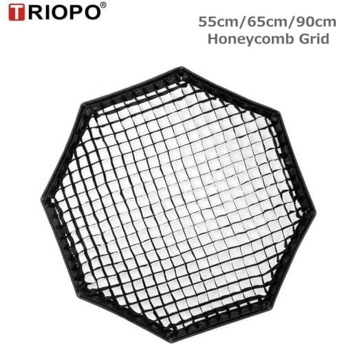 TRIOPO 55cm/65cm/90cm Honeycomb Grid for TRIOPO Umbrella Soft box Foldable Softbox Octagon photography studio accessories