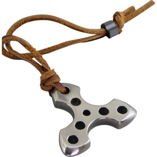 Mackwalker Titanium Alloy TC4 Triangle Keychain Tool for Mens gift