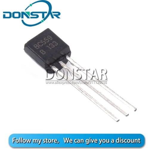 100PCS BC559 BC559B TO92 TO-92 triode transistor new
