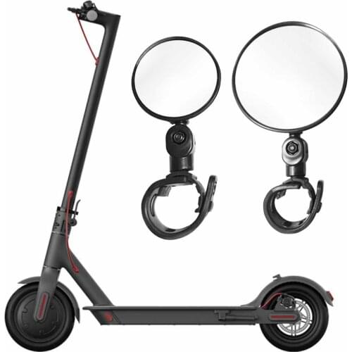 Electric Scooter Rear View Mirror ABS Mountain Bike Scooter Handlebar Mirror For Xiaomi M365/M365 Pro/Ninebot ES1 ES2