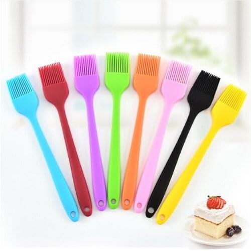 1PC Silicone Basting Pastry Brush Oil Brushes For Cake Bread Butter Baking Tools Kitchen BBQ Barbecue Brush Oil Cream Cooking
