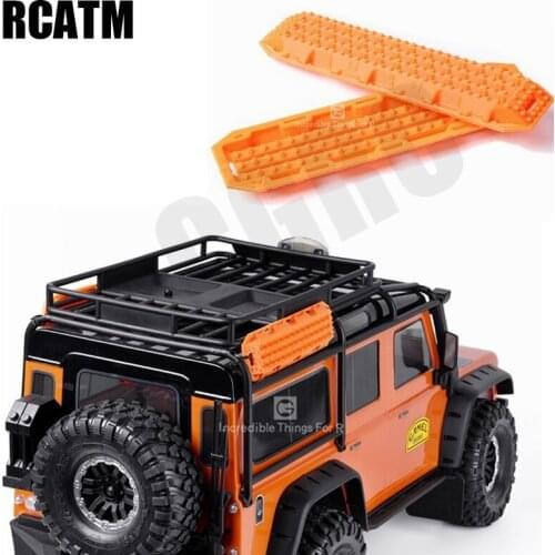 2pcs Anti-skid Self-help Board For 1/10 RC Crawler Car TRX4 Defender G500 TRX6 G63 RC4WD D90 Axial Scx10 90046 CC01 VS4