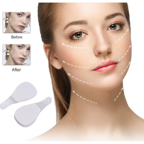 40 pcs/set Face Neck Secret Lift Tapes Refill Invisible Thin Face Stickers Facial Line Wrinkle Sagging Lift Up Fast Chin Tape