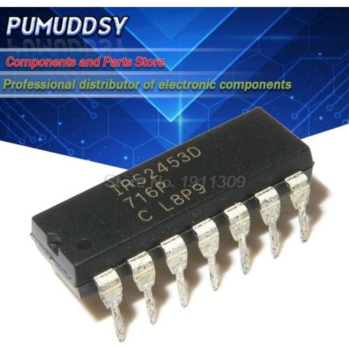 5PCS IRS2453D DIP16 IRS2453 DIP IRS2453DPBF DIP14 quality assurance IC