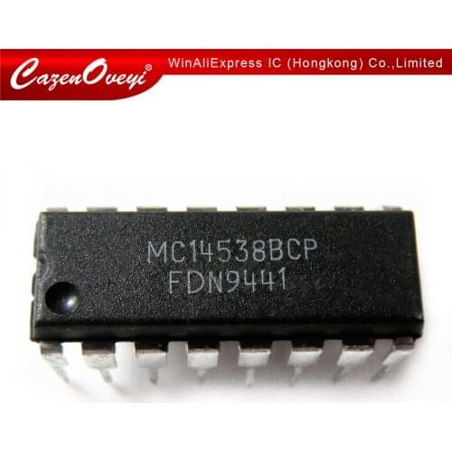5pcs/lot MC14538BCP 14538BCP MC14538 DIP-16 In Stock
