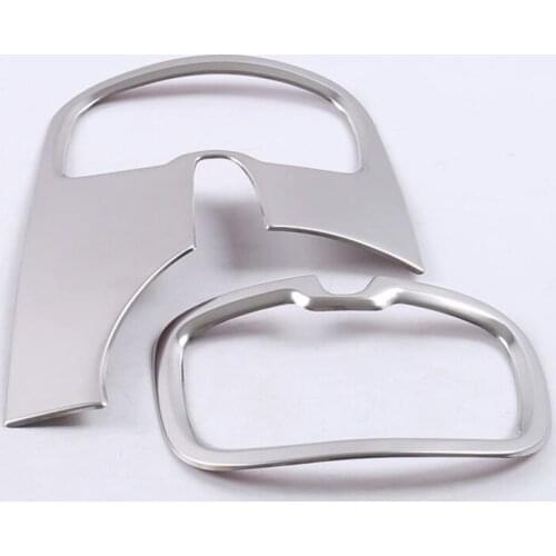 For Kia Rio 4 X-line 2017 2018 2019 Stainless Steel Air Condition Vent Cover Sticker Interior Accessories Car Styling