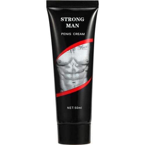 Strong Man XXL Big Dick Penis Enlargement Cream 50ml Male Cock Oil Erection Enhancer Penis Thicker Growth Ointment Sex Products