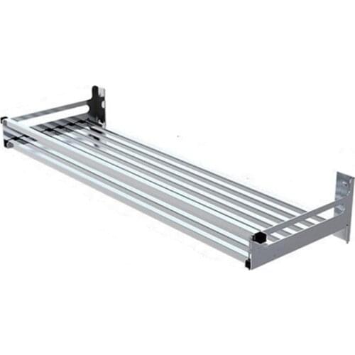 Kitchen Shelves Stainless Steel Spice Storage Rack Multi Function Punch-Free Wall-Mounted Kitchen Shelf Rack Organizer Rack