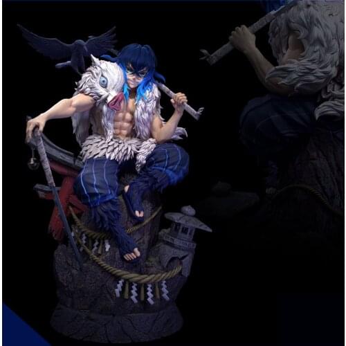 Presale Zinc Alloy Metal Nameplate GZ Studio Seated Inosuke GK Limited Edition Handmade Resin Statue Figure Model