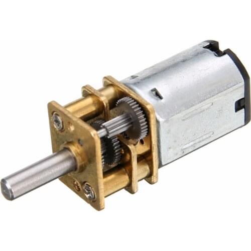 Mini Metal Gear Motor DC 6V 200RPM with Gearwheel Model:N20 3mm Dia Electric Deceleration Gear Motor For Car Robot Toys Model