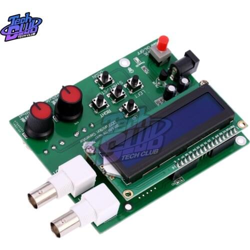 DDS Function Signal Generator Module Sawtooth Triangle Wave Sine Square Sawtooth Wave Kit 1Hz-65534Hz DC 7V-9V LCD Display