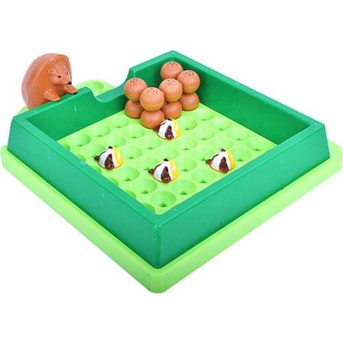 Labyrinth Room Hedgehog Escape Board Game Brain Teaser Parent-child Interactive Intelligence Development Early Education Toys