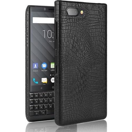 New For BlackBerry KEY2/Keytwo/Athena Case Retro Luxury Crocodile Skin Case Cover For BlackBerry Key2 BBF100-2 Phone Bag Case
