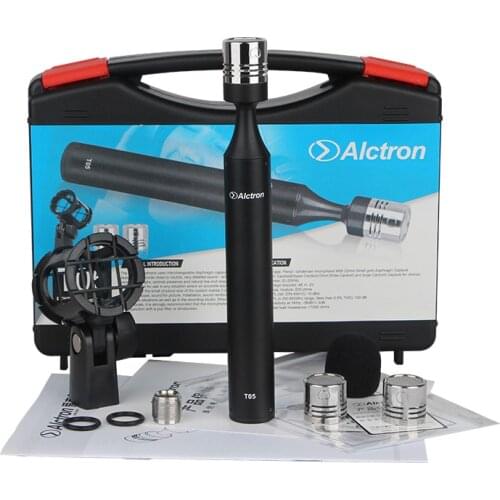 Alctron T05 Professional Instrumental Microphone Pencil Condenser Pro Studio Mic for orchestra, percussion,guitar