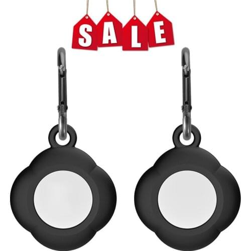 Stylish Protective Cover Soft Silicone Case Shell Location Tracker Protector For AirTags Bluetooth Tracker Accessories