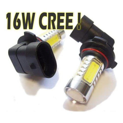 Yiastar 2 PCS Super Bright 9005/9006/9007/H7/H11/H8 LED High Power COB For Driving/Fog Lights Bulb 16W White