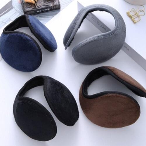 Unisex Men and Women Earwarmers Winter Fleece Warmer Earmuff Warm Plush Cloth Ear Muffs Cover Ear Muffs Earlap WarmerNew Adjusta