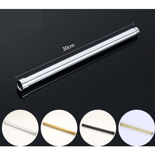 Shower Set Extend Pipe 30CM Extension Tube Bar Chrome,Antique Bronze ,Gold , Oil Rubble Bronze