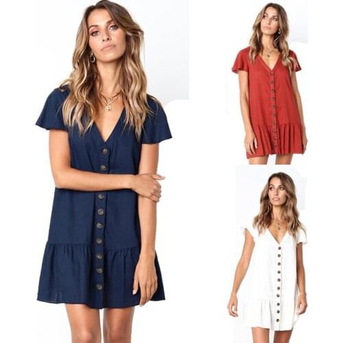 WYWMY Linen Summer Dresses