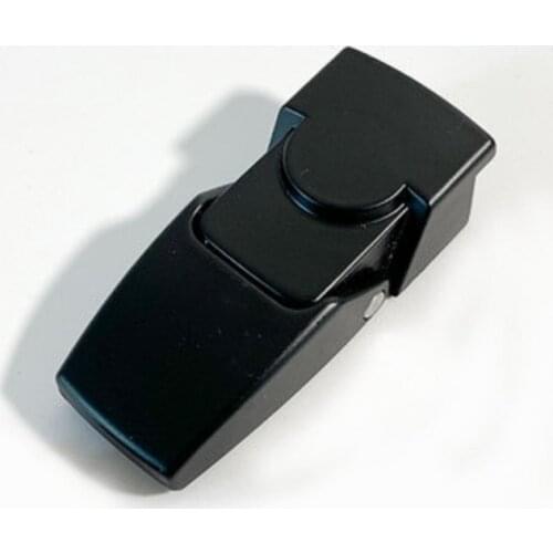 10pcs Suitcase Latch Black Coated Hasp Lock Hidden cylinder Security Security Toggle Buckle