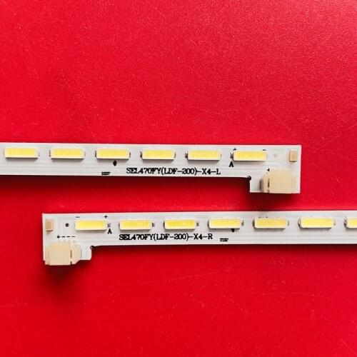 2 PCS New LED Backlight SEL470FY(LDF-200)-X4-R/L Replacement For Skyworth 42E615L SEL420V8-S0AA 5300-AZ420V8R0/L0