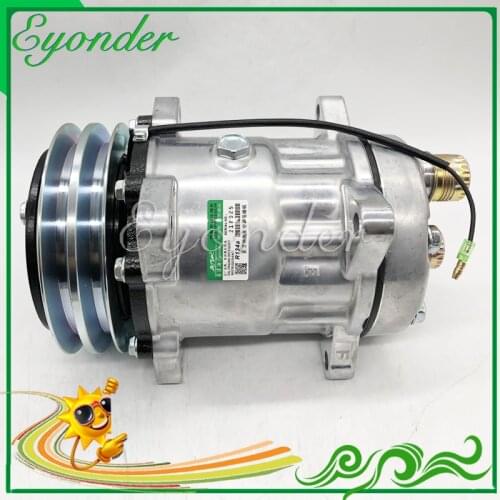 A/C AC Air Conditioning Compressor Cooling Pump 7H15 2PK Pv2 for Fiat Ducato