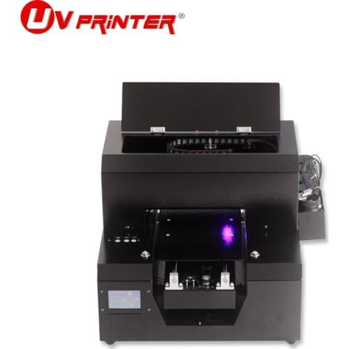 A4 UV printer for mobile phone case 3D embossing custom pattern colorful 6-color split ink cartridge with printing software