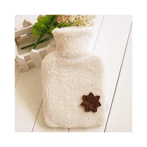 Free shipping good quality flannelette filling water hot water bag hand warming