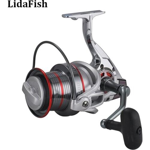 LIDAFISH Brand Distant Wheel CTS 3000 -10000 Series Casting Spinning Wheel 5.2:1/5.1:1/4.0:1 Gear Ratio CNC Rocker Fishing Reels
