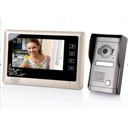 7 Inch TFT Monitor 700 TVL Intercom Video Door Phone