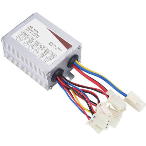 DC 36V 500W Electric Scooter Brushed Controller Motor Speed Control For Electric Bicycle E-bike Accessories