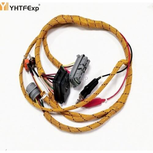 CATERPILLAR EXCAVATOR C D SERIALS ENGINE START ENGINE DIAGNOSIS WIRING HARNESS C7 C9 C6.4 C15 C18 HIGH QUALITY