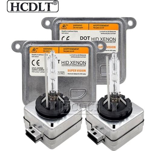 HCDLT 55W 5000K D1S Xenon HID Headlight Kit Xenon D3S Auto Headlamp Bulb 4300K 6000K Car Light D1R D3R HID Ballast A71177E00DG