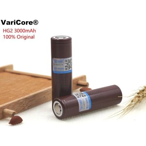 1-8PCS VariCore Original HG2 18650 3000mAh battery 18650HG2 3.6V discharge 20A, dedicated electronic Power battery