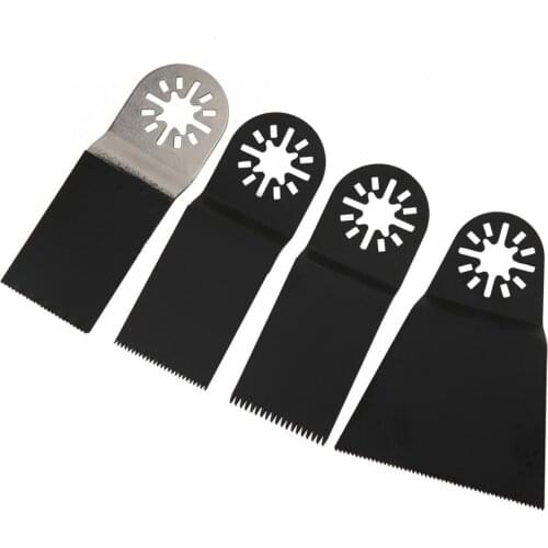 4Pcs Oscillating Saw Blade Stainless Steel/High Carbon Steel for Cutting Wood Plastic Saw Blade Kit