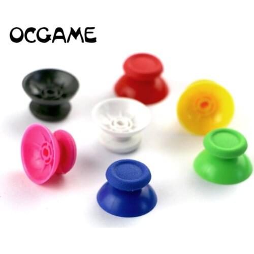 OCGAME 60pcs/lot Mushroom Joystick Thumbstick Thumb Stick 3D Rocker Joystick Cap Shell for PlayStation 4 PS4 Controller
