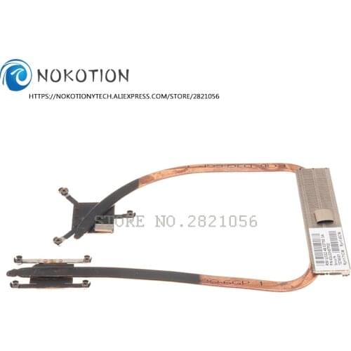 NOKOTION Cooler for HP Pavilion Sleekbook 14 15 Touchsmart 14 15 14-B 15-B Cooling Heatsink Radiator 702748-001 697916-001