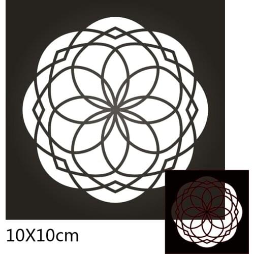 100*100mm Hollow Flower Grid Cutting Metal Dies New Stencils DIY Scrapbooking Paper Cards Craft Making New Craft Decoration